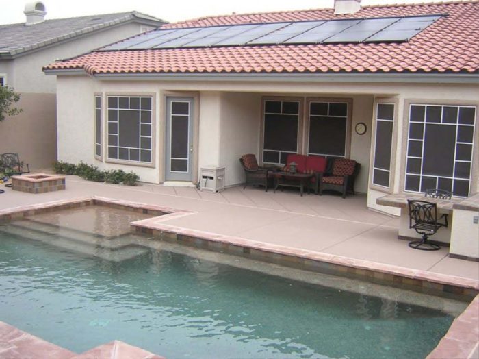 solar pool heating las vegas